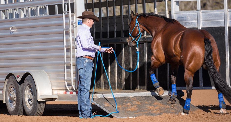 Trailering Horse with Approach and Retreat Method